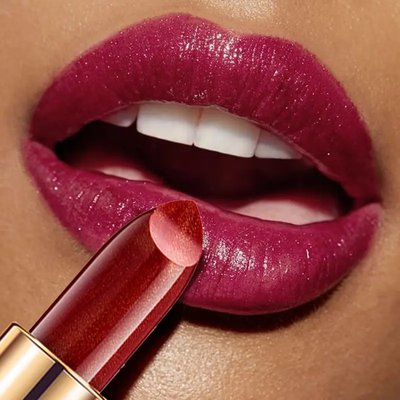 도매 개인 라벨 보습 핑크 립스틱 여성용 경량 립 메이크업 립글로스