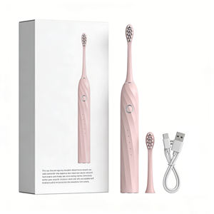 Brosse à dents ultrasonique T8 40400 VPM, 5 modes personnalisés, batterie 1200 mAh, poils DuPont, étanche IPX7 pour adultes - Product Image 1