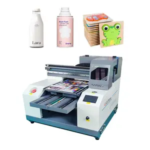 Printer uv flatbed 8 warna a3 dengan harga pabrik ce,fcc, disetujui rohs