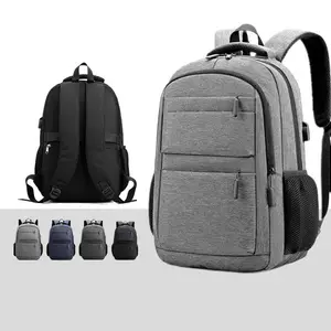 Wholesale Large Waterproof Office Computer Bag Oxford Laptop Backpacks With USB School Bags For Men