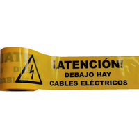 Hazard Tape Marker Nicht klebendes PE Barricade-Warnband mit gedruckter Warnung zur Sicherheits markierung