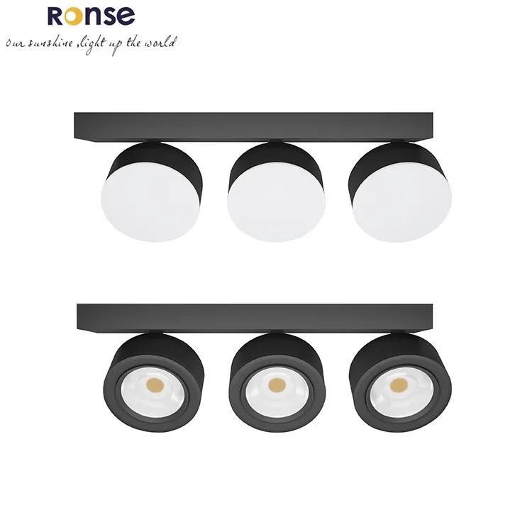 RONSE Commercial Cob Ceiling Down Adjust Led Spot Downlight 20w Spot Light Led Surface Mounted Downlight 30w Ceiling Spot Light