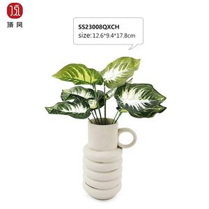 कस्टम लोगो रचनात्मक आधुनिक सादा रंग असामान्य आकार इनडोर सजावट पोर्सिलाइन अद्वितीय vases - Product Image 6