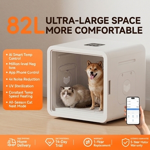 Caja <span class=keywords><strong>de</strong></span> Secado para <span class=keywords><strong>Mascotas</strong></span> <span class=keywords><strong>de</strong></span> Alta Eficiencia, Temperatura Constante, Tiempo Ajustable, Bajo Ruido, Fácil <span class=keywords><strong>de</strong></span> Limpiar, con Doble Ventilador, 82L, para Salón <span class=keywords><strong>de</strong></span> <span class=keywords><strong>Peluquería</strong></span> Canina - Product Image 3