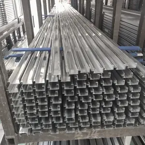 Pegangan laci lemari dapur tersembunyi berbentuk G profil aluminium