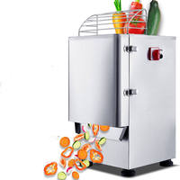 Pomme de terre Melon et fruits hachoir électrique automatique trancheuse à légumes Machine fruits découpe rectifieuse hachoir à aliments trancheuse