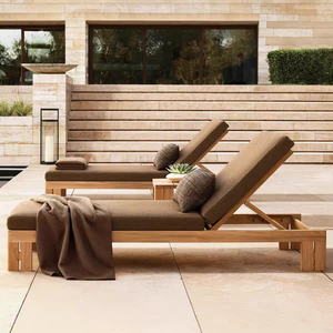 PLUS DE DESIGN Haute Qualité Confortable Hôtel Jardin Patio Resort Piscine Extérieure Plage Chaise Longue Lit - Product Image 5