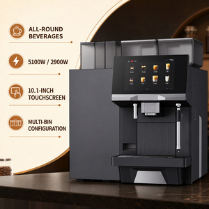Machine à café commerciale intelligente U10, machine à expresso automatique, double écran tactile, solution de boissons pour café, hôtel, bureau 1. Commer - Product Image 4