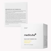 Medicube Toner Pads Acid Turmeric Clarifying Toner Pad pour les soins apaisants de la peau à problèmes au curcuma – Soin coréen pour la peau
