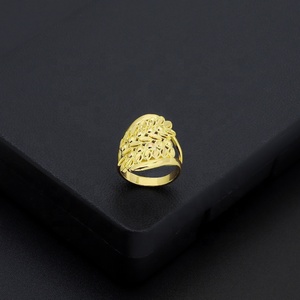 JXX Wholesale Fashionable Brass <b>Arab</b> <b>Ring</b> for Women Exaggerated Ethiopian Wedding Jewelry for Middle East Dubai Weddings - Product Image 2