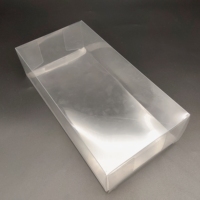 PET jetable de boîte carrée pliante transparente de PVC et matériel de PP pour l'emballage de rouge à lèvres de parfum de crème de maquillage