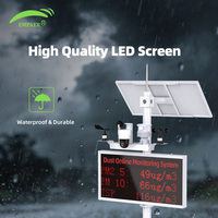 Sistema de Monitoreo de Calidad del Aire con Bomba de Succión para PM2.5, PM10 y TSP, Pantalla LED, Detector de Calidad del Aire para Exteriores