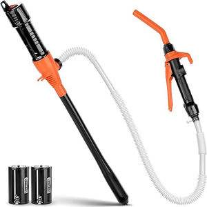 2. 2gpm портативный насос для перекачки топлива с батарейным питанием сифонный масляный топливный насос для бензиновой дизельной воды - Product Image 1