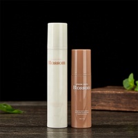 15ml 30ml 50ml Emballage standard de bouteille de lotion crème à pompe sans air de qualité supérieure avec impression personnalisée en vente