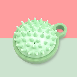 Scalp Massage Brush Soft Rubber Shampoo Comb For Adults Bath Hair Care Tool - Product Image 4