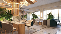 Moderne U-förmige Samt Bankett Half Dining Booths für Restaurants im Freien Hotels Cafés-Sofa Tisch Stuhl Set für den gewerblichen Gebrauch