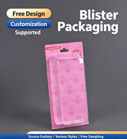 Emballage sous blister personnalisé avec trou de suspension, carte blister, insert en PVC transparent thermoformé, emballage blister pour présentation en magasin
