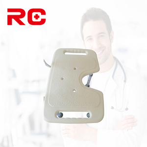 Silla de Ducha Ajustable en Altura para Personas Mayores con Respaldo, Asiento para Discapacitados, para Terapia de Rehabilitación, Metálica, 180 kg - Product Image 3