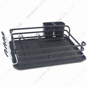 Escurridor de Platos Cuadrado para Encimera de Cocina, de Secado Rápido, con Espacio para Cucharas - Product Image 5