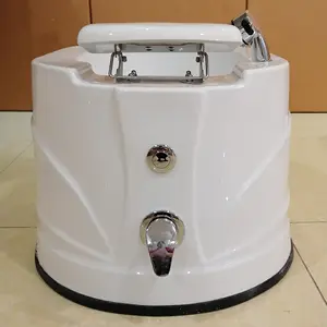 Electric foot bath spa massager foot basin machine hot sale foot spa portable pedicure sink with jets pedicure sink basin