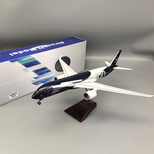 Modelo de Avión de Resina <span class=keywords><strong>Airbus</strong></span> <span class=keywords><strong>A350</strong></span>-<span class=keywords><strong>900</strong></span> a Escala 1/142 de 47 cm con Diseño del 100 Aniversario de Lufthansa, Luces LED y Tren de Aterrizaje - Product Image 5