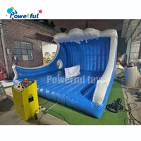 Machine de vague de surf de bonne qualité avec tapis d'air planche de surf mécanique rodéo simulateur de surf gonflable jeu de course