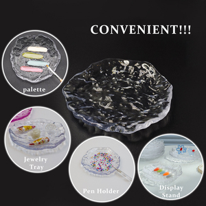 Palette de couleurs pour nail art Glacier Crystal, plateau de présentation haute transparence pour vernis gel, outil de peinture - Product Image 2