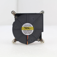Usine directe 1u dissipateur thermique de refroidisseur de processeur actif avec tube de cuivre pur de ventilateur de contrôle de température
