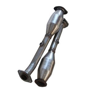 Kualitas tinggi 2 "2.5" 3 "Inci keramik bulat metalik tiga arah katalis EURO4 OBD Universal konverter katalis - Product Image 6