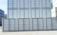 Conteneur sec 40HC / Maison préfabriquée finie / Bureau à côté ouvert, capacité 67 personnes, origine CN