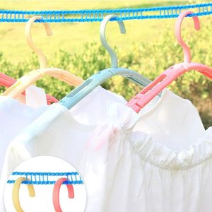 Corde à <span class=keywords><strong>linge</strong></span> en nylon de 5 mètres, verte, bleue, rose, résistante au vent, pour séchage extérieur - Product Image 5