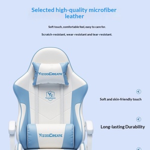 High Quality Comfortable Ergonomic Reclining Leather PC Gaming <strong>Chair</strong> Modern Revolving Budget-Friendly Office Computer <strong>Chair</strong> - Product Image 3