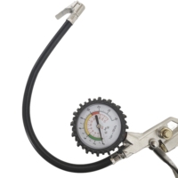Pneumatic Tire Inflator Gun with Digital Pressure Gauge, Industrial Air Compressor Accessory for Auto Repair Shops
