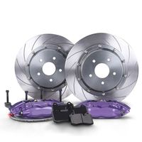Vente flash Mise à niveau 9200 Kit d'étriers de frein surdimensionnés Disque de frein 330/345 mm Rotor Jantes 16/17/18 pouces pour Ford Hyundai KIA Peugeot Citroën