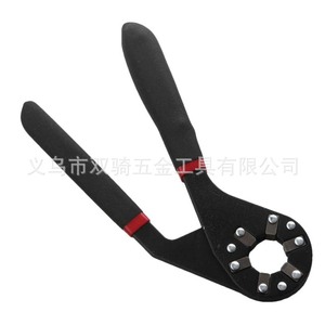 Hex Wrench 8 In And 6 In Adjustable External Hex Key Chrome Vanadium Steel Black Oxide Diy Tool - Product Image 3