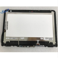 Assemblage d'écran tactile LCD pour ordinateur portable pour écran HP Pavilion X360 13-u 13t-u000 13t-u100 avec cadre