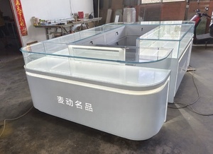 Vitrines d'Exposition de Musée en MDF de Luxe Éclairées par LED avec Vitrine Verrouillable pour Bijoux en Gros - Product Image 3