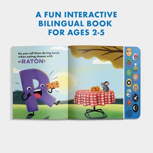 Libro de <span class=keywords><strong>Vocabulario</strong></span> y Sonidos en Español e Inglés para Niños, Libro de Sonidos Bilingüe para Niños - Product Image 2