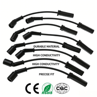 Nouveau jeu de fils de bougies d'allumage professionnels 9748G pour véhicules à moteur à combustion interne (pour Nissan)