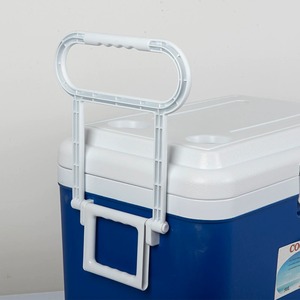 Venta caliente Heavy-Duty 50L Cooler Box <span class=keywords><strong>con</strong></span> <span class=keywords><strong>ruedas</strong></span> portátiles <span class=keywords><strong>de</strong></span> gran capacidad y 5 días <span class=keywords><strong>de</strong></span> retención <span class=keywords><strong>de</strong></span> hielo para acampar y pescar - Product Image 4