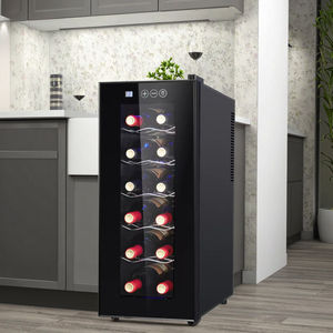 ワインクーラー12ボトルシングルゾーン収納家庭用ワイン冷蔵 - Product Image 3