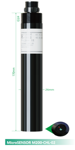 Sensor Inteligente de Clorofila por Fluorescencia UV 0-500g/L IP68 Sumergible RS485 Modbus para Monitoreo de Calidad del Agua - Product Image 3
