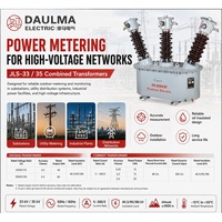 Réservoir de mesure immergé dans l'huile 35 kV JLS-33/35 200/5A classe 0.2S pour l'approvisionnement industriel extérieur