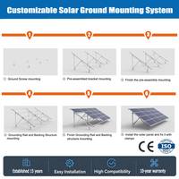 Good Quality Solar Panel Stand Solar Panel Ground Mount PV Ground Racking Stand for Solar Panel Installation