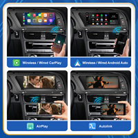 Autoradio multimédia sans fil CarPlay Android Auto 8,9''/12,3'' avec écran pour Audi A4 B8 8K 2013-2015, GPS, navigation, stéréo