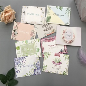 Best Price Wholesale Valentine's Day Print Wedding Greeting Thank You Card Custom Thank You Card for Small Business