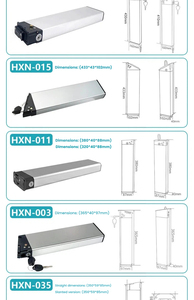 <span class=keywords><strong>จักรยาน</strong></span>ซิตี้ไบค์แบบพับได้พร้อมแบตเตอรี่ลิเธียมเปลือกอลูมิเนียมในตัว: 36V, 48V, 10AH, 15AH, 12AH, 14AH ระยะยาว - Product Image 5