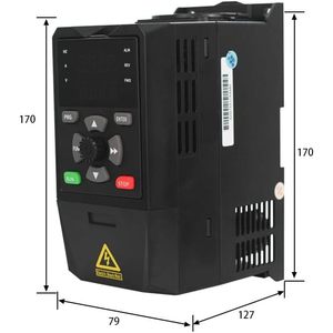 QMLXHYZZS VFD อินเวอร์เตอร์ความถี่ 220V ถึง 380V 0.75 1.5 2.2 3.7 4 5.5KW สามเฟสควบคุมความเร็วมอเตอร์ - Product Image 3