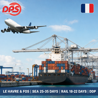 Transport maritime Chine vers France Le Havre Fos DDP Porte à Porte FCL LCL Service de transitaire logistique express