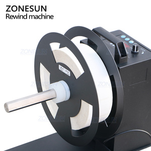 ZONESUN ZS-RM3 Rebobinadora de Etiquetas Semiautomática con Control de Velocidad y Sincronización Automática - Product Image 3